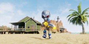 Beitragsbild des Blogbeitrags Gamescom 2019: Destroy All Humans! – Menschheit aufgepasst! Mit diesem Alien ist auch im Remake nicht zu spaßen