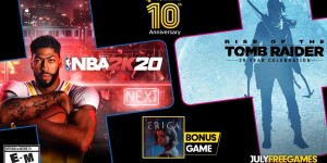 Beitragsbild des Blogbeitrags PS Plus Spiele im Juli 2020 – Service feiert Jubiläum und schenkt euch drei Spiele