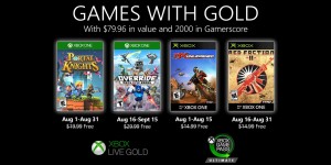 Beitragsbild des Blogbeitrags Spiele mit Gold im August 2020 – Knuffige Ritter, Roboter und alte Xbox Klassiker