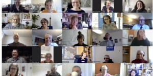 Beitragsbild des Blogbeitrags Videomeetings moderieren