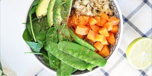 Beitragsbild des Blogbeitrags Cauliflower Rice Bowl