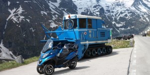 Beitragsbild des Blogbeitrags 1137km mit der Piaggio MP3 500 i.e: Was kann das Dreirad? 