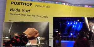 Beitragsbild des Blogbeitrags On whose authority, I have none over me .. Nada Surf
