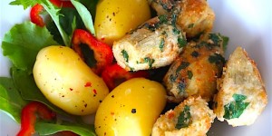 Beitragsbild des Blogbeitrags Vegetarisches Essen für ein Weihnachts Menü - Hauptspeise