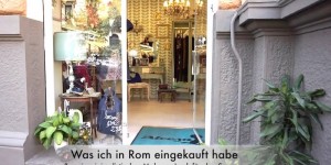 Beitragsbild des Blogbeitrags Einkaufen in Rom, Adressen & Best Ager Nude-Look schminken