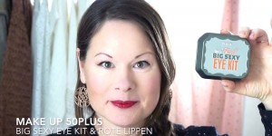 Beitragsbild des Blogbeitrags Roter Lippenstift & Mein Make up Look mit dem Lidschatten Duo in Rosé