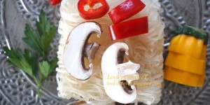Beitragsbild des Blogbeitrags Topfgucker ABC - G wie Glutenfreie Nudeln mit Gemüse