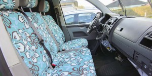 Beitragsbild des Blogbeitrags VW T5 Ausbau - Teil 8 - Autositze neu beziehen 