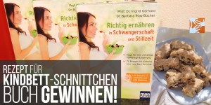 Beitragsbild des Blogbeitrags Rezept: Kindbett-Schnittchen | Buch gewinnen: Ernährung in Schwangerschaft und Stillzeit 