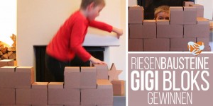 Beitragsbild des Blogbeitrags Mutti & Söhne im Riesen-Baustein-Fieber: GIGI Bloks gewinnen
