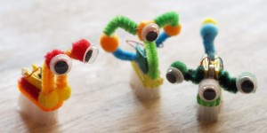 Beitragsbild des Blogbeitrags Idee für Kindergeburtstage: Zahnbürstenroboter bauen 