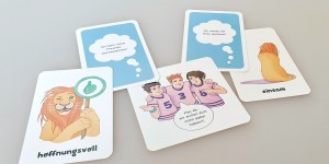 Beitragsbild des Blogbeitrags Löwenlaune: Gefühle mit Kindern spielerisch entwirren | Verlosung!