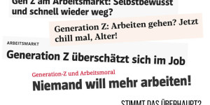 Beitragsbild des Blogbeitrags Generation Z: faul und arbeitsscheu – oder doch nicht?