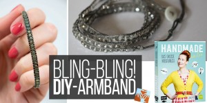 Beitragsbild des Blogbeitrags Bling-Bling! Einfaches DIY-Armband mit Wow!-Effekt