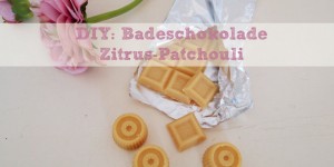 Beitragsbild des Blogbeitrags DIY: Badeschokolade Zitrus-Patchouli 