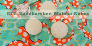 Beitragsbild des Blogbeitrags DIY: Badebomben Matcha-Kokos 