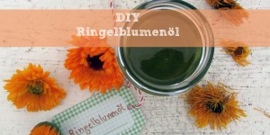 Beitragsbild des Blogbeitrags DIY – Ringelblumenöl 