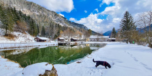 Beitragsbild des Blogbeitrags Winterfrisches Höllental: Im Naturpark Falkenstein in Schwarzau im Gebirge