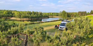 Beitragsbild des Blogbeitrags Camping in Polen: 15 Tipps für Campingplätze am Wasser