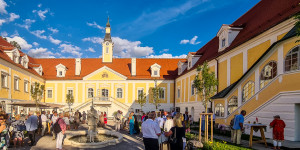 Beitragsbild des Blogbeitrags Operette Langenlois: Romantische Gefühle im Schloss Haindorf 