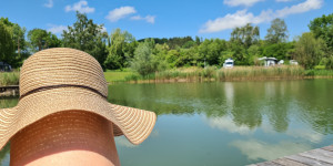 Beitragsbild des Blogbeitrags Camping in Niederösterreich: Ganz nah am Wasser. 