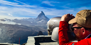 Beitragsbild des Blogbeitrags Der beste Blick auf´s Matterhorn: Die Gornergratbahn 