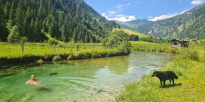 Beitragsbild des Blogbeitrags Wildbaden: Echt coole Naturbadeplätze in Österreich