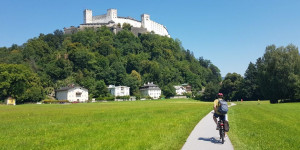 Beitragsbild des Blogbeitrags Salzburg mit Rad entdecken