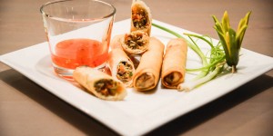 Beitragsbild des Blogbeitrags Unsere kleine Kochschule {Thai Spring Rolls}