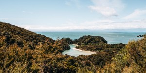 Beitragsbild des Blogbeitrags Unsere Tageswanderung im Abel Tasman Nationalpark 