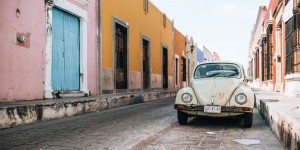 Beitragsbild des Blogbeitrags Campeche: Die schönsten Sehenswürdigkeiten in der farbenfrohen Kolonialstadt