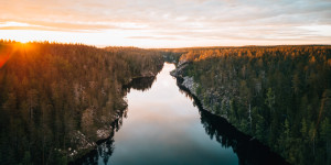 Beitragsbild des Blogbeitrags Suomussalmi & Hossa-Nationalpark: Sommerurlaub im wilden Osten Finnlands