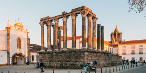 Beitragsbild des Blogbeitrags Évora in Portugal: Top Sehenswürdigkeiten & unsere Tipps
