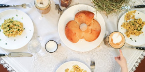 Beitragsbild des Blogbeitrags So feiern wir Vegane Ostern