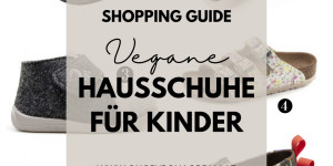 Beitragsbild des Blogbeitrags Vegane Hausschuhe für Kinder 