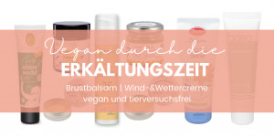 Beitragsbild des Blogbeitrags Vegan durch die Erkältungszeit