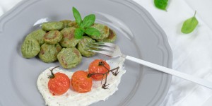 Beitragsbild des Blogbeitrags Ein Dinner mit Philadelphia – inkl. Basilikum Gnocchi Rezept* 