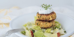 Beitragsbild des Blogbeitrags Vegetarische Laibchen mit Haferflocken