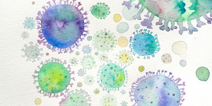 Beitragsbild des Blogbeitrags Gesunder Darm – starkes Immunsystem: Kosmos der Mikroben