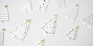 Beitragsbild des Blogbeitrags Christbaumschmuck basteln: Anhänger aus Modelliermasse