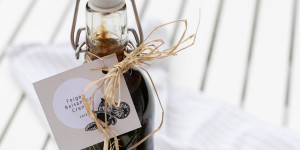 Beitragsbild des Blogbeitrags Feigen Balsamico Creme selber machen