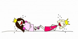 Beitragsbild des Blogbeitrags Freundschaft ist…gemeinsam zu lachen…