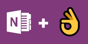 Beitragsbild des Blogbeitrags Emoji in OneNote nutzen? Ja, sicher