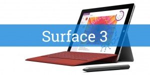 Beitragsbild des Blogbeitrags Mein Surface 3 Hands-On Video
