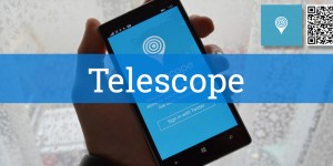 Beitragsbild des Blogbeitrags Telescope für Windows Phone