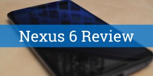 Beitragsbild des Blogbeitrags Eine Woche mit dem Nexus 6