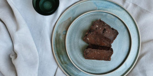 Beitragsbild des Blogbeitrags Kakao Bananenbrot