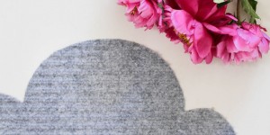 Beitragsbild des Blogbeitrags Wolken Fußmatte selber machen – in 3 einfachen Schritten