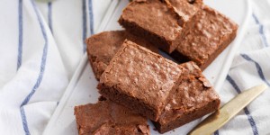 Beitragsbild des Blogbeitrags Super einfache saftige Schokobrownies 