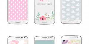 Beitragsbild des Blogbeitrags 6 Lovely Links: Free Phone Wallpaper – Easter Edition